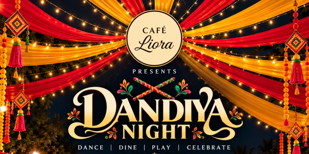 Dandiya Nights 2026 Event Banner